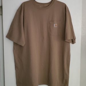 NWOT Mens Carhartt t-shirt with breast pocket